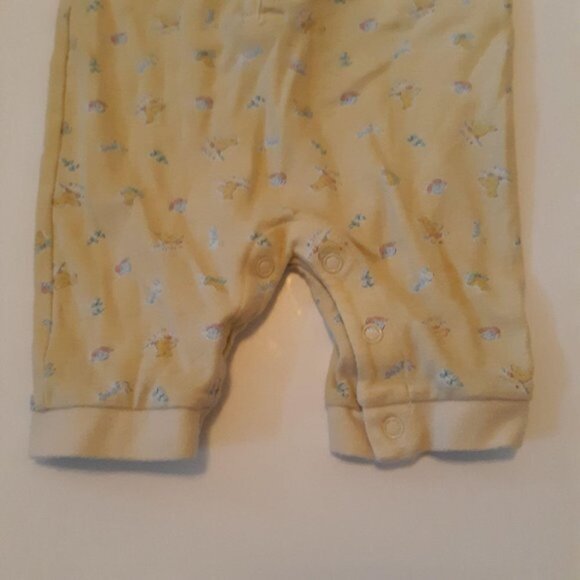 Agabang Baby Girls One Piece Pajamas size 3 Months Yellow Duck - Picture 3 of 6